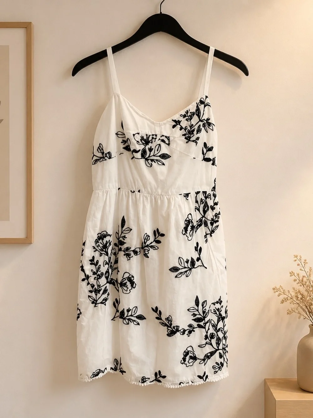 J. Crew White Garment with Black Brand Tag